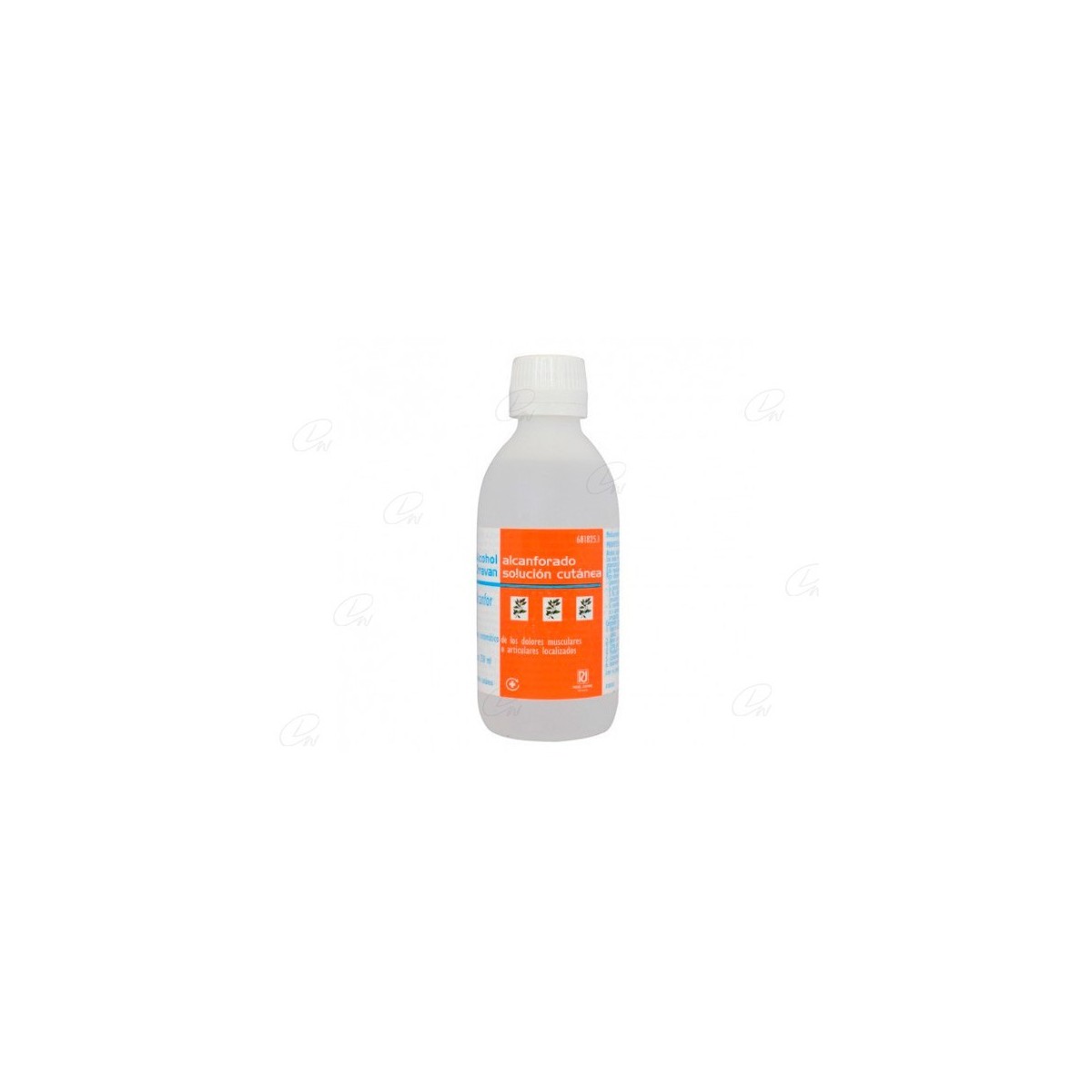 ALCOHOL ALCANFORADO ORRAVAN 100 MG/ML SOLUCION...
