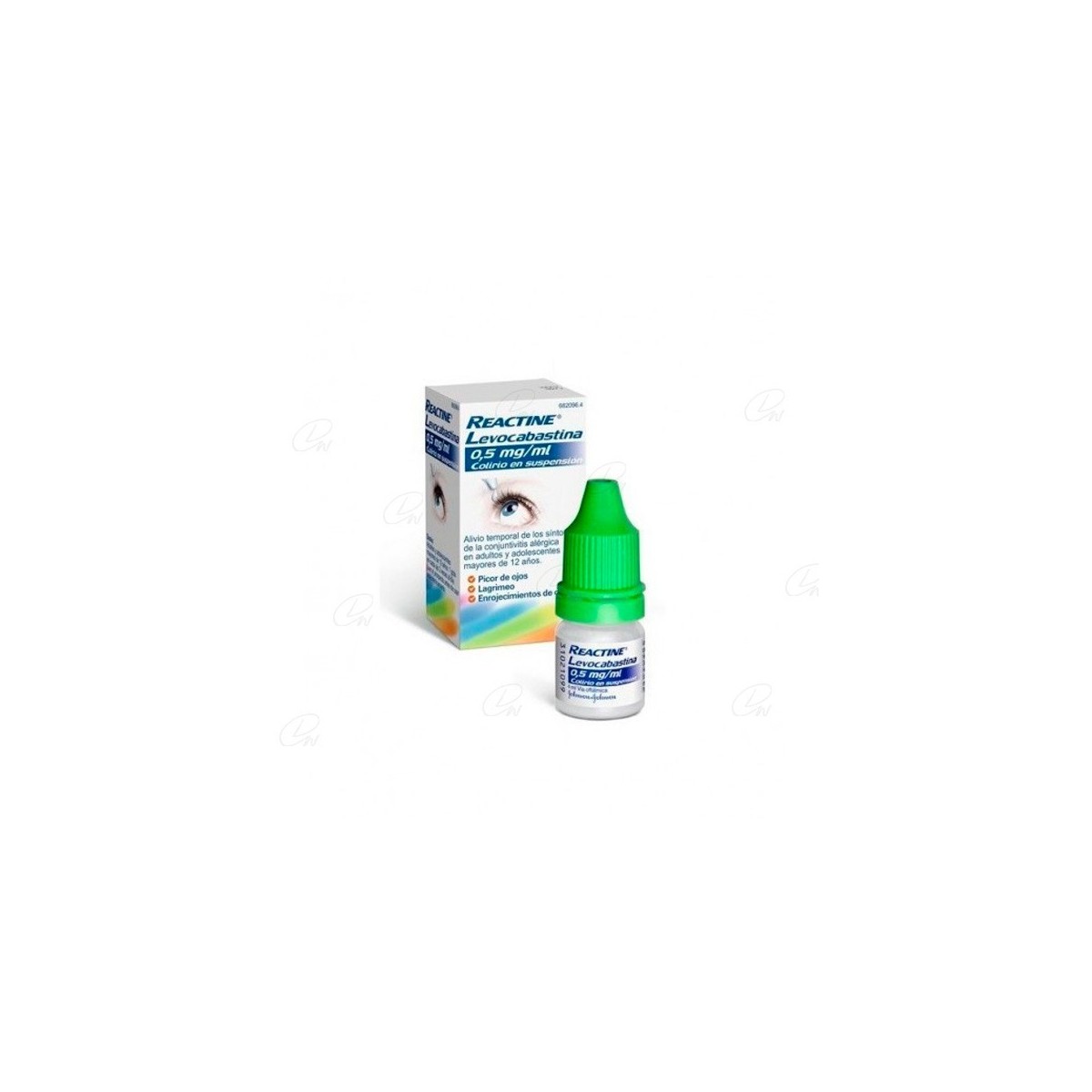 REACTINE LEVOCABASTINA 0,5mg/ml COLIRIO EN...