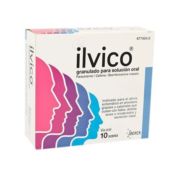 ILVICO GRANULADO PARA SOLUCION ORAL, 10 sobres