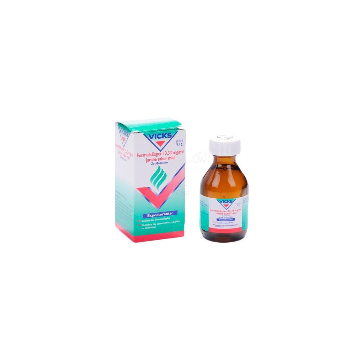 FORMULAEXPEC 13,33 mg/ml JARABE SABOR MIEL, 1...
