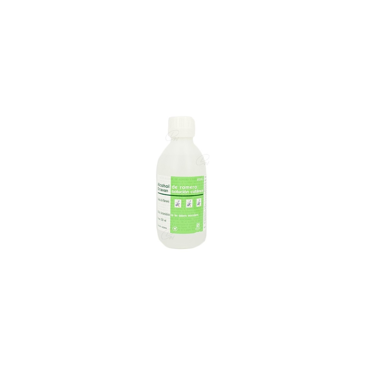 ALCOHOL DE ROMERO ORRAVAN SOLUCION CUTANEA, 1...