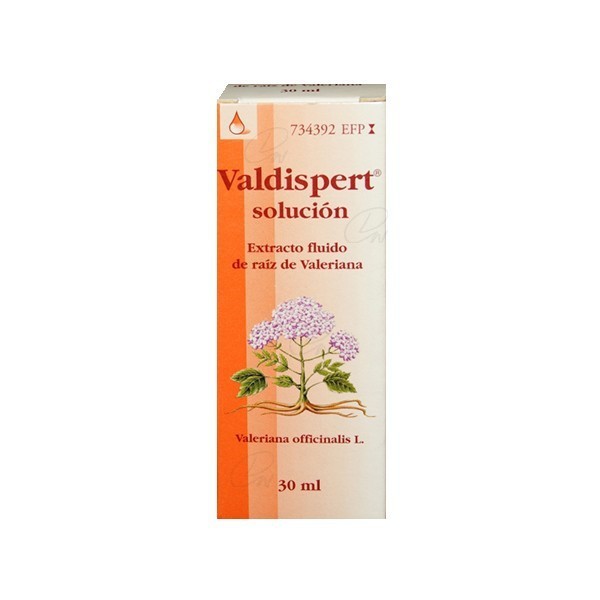 VALDISPERT SOLUCIÓN ORAL, 1 frasco de 30 ml