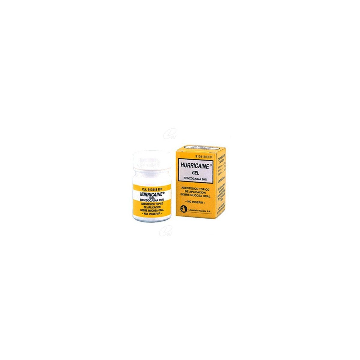 HURRICAINE  200 mg/g GEL BUCAL, 1 frasco de 30 ml