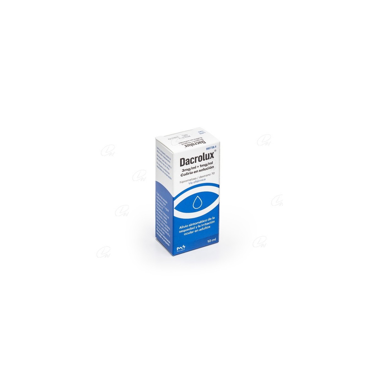 DACROLUX SOLUCION, 1 frasco de 10 ml