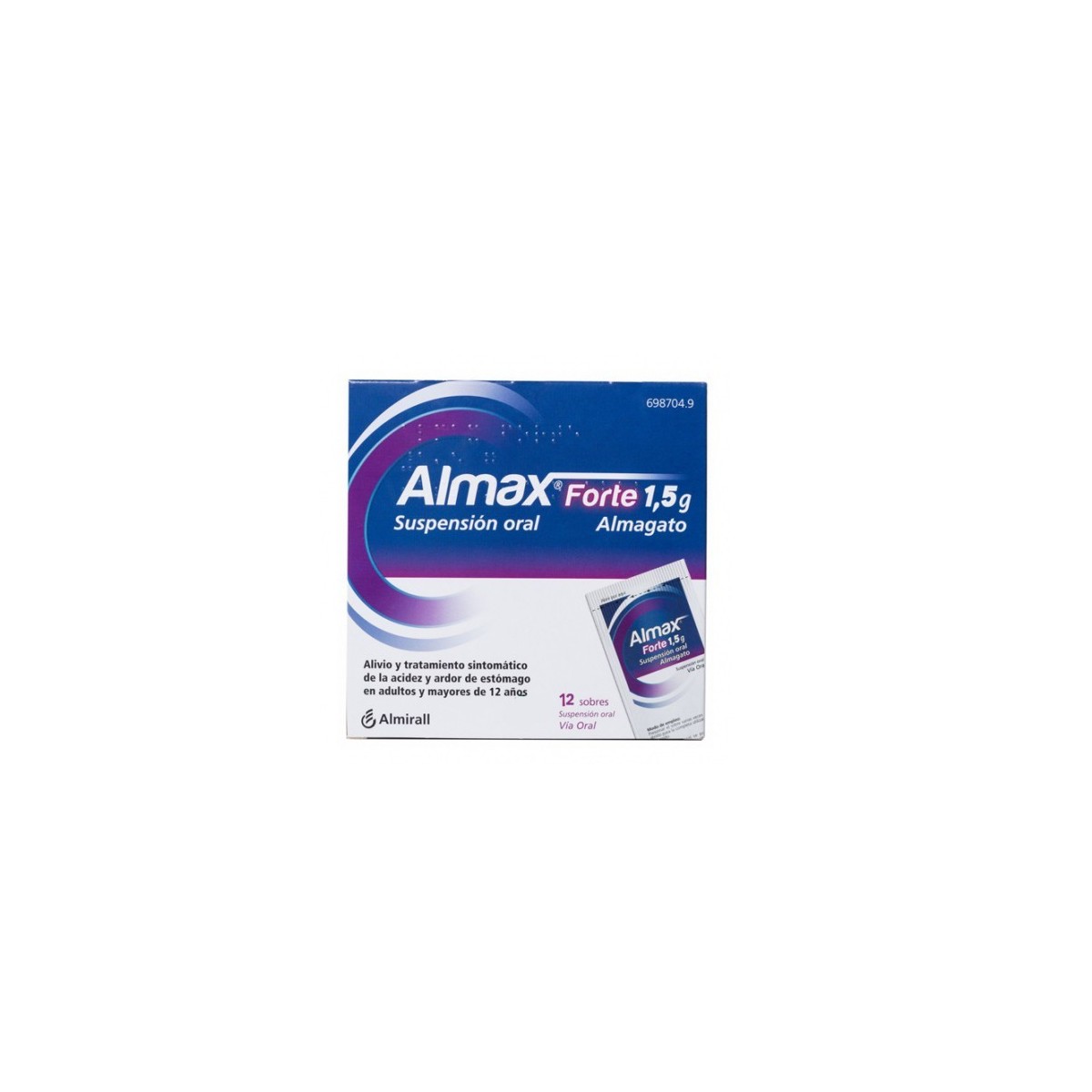 ALMAX FORTE 1.5 G 12 SOBRES SUSPENSION ORAL