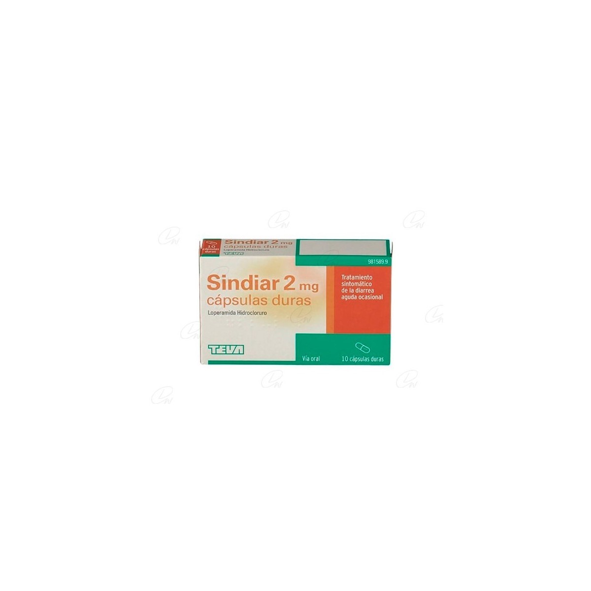SINDIAR 2 mg CAPSULAS DURAS, 10 cápsulas