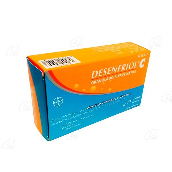 DESENFRIOL C GRANULADO, 10 sobres