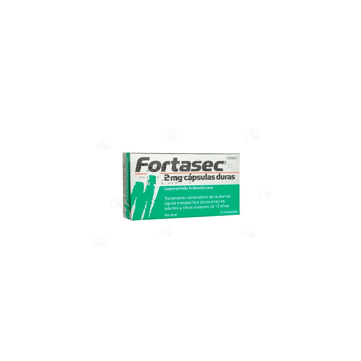 FORTASEC 2 MG 20 CAPSULAS
