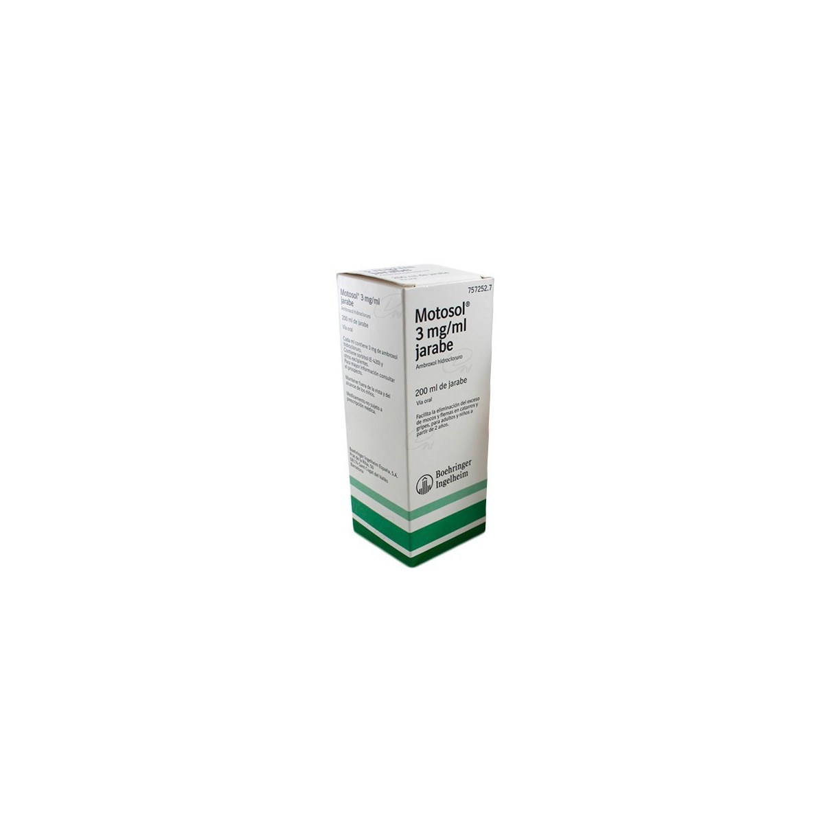 MOTOSOL 3mg/ml JARABE, 1 frasco de 200 ml