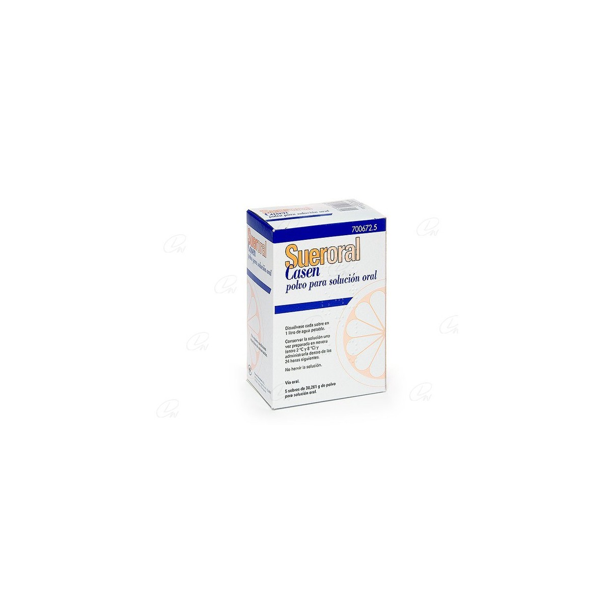 SUERORAL CASEN 5 SOBRES POLVO SOLUCION ORAL