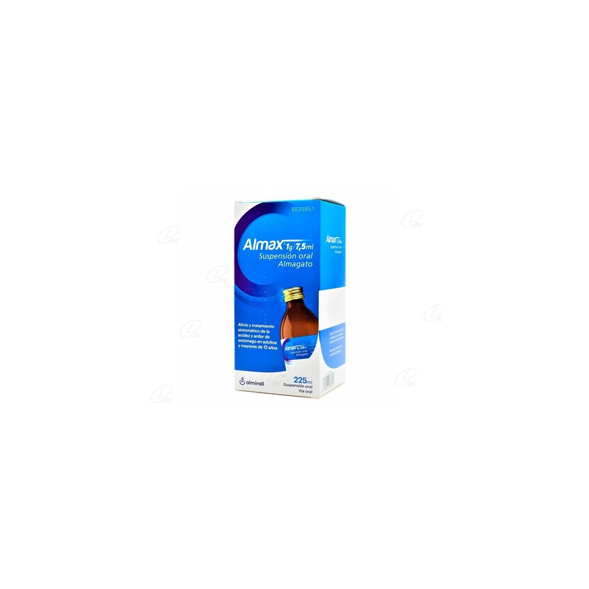 ALMAX 1g/7,5 ml SUSPENSION ORAL, 1 frasco de...