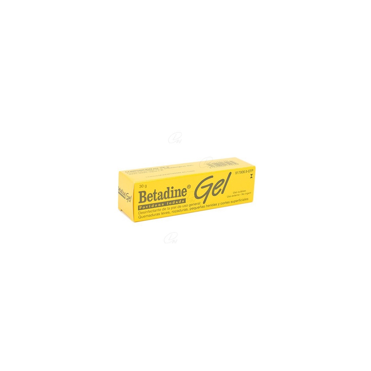 BETADINE GEL, 1 tubo de 30 g