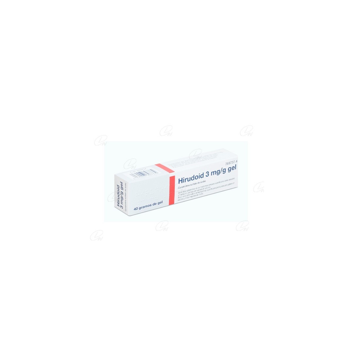 HIRUDOID 3 mg/g GEL, 1 tubo de 40 g