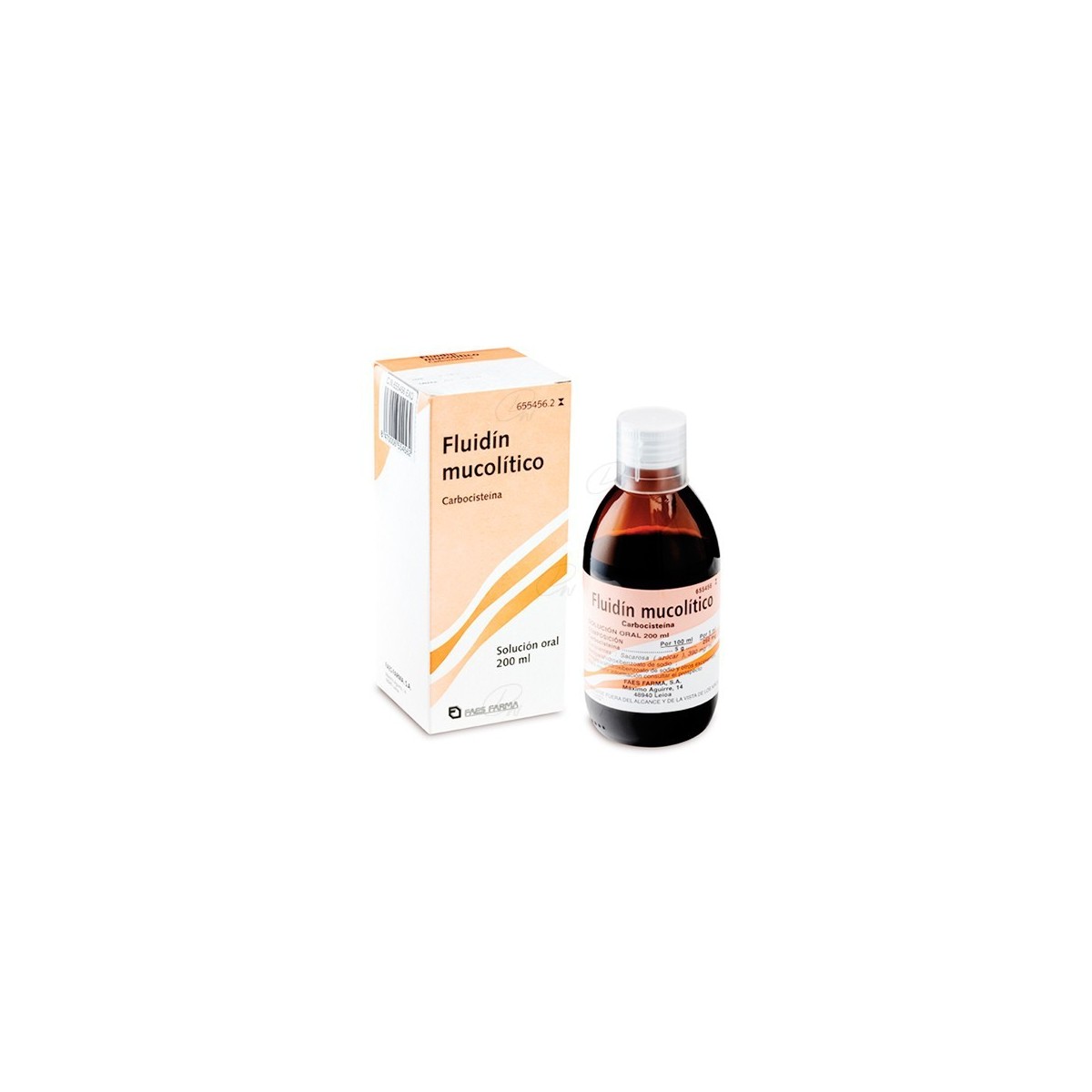 FLUIDÍN MUCOLÍTICO 50 mg/ml SOLUCIÓN ORAL, 1...