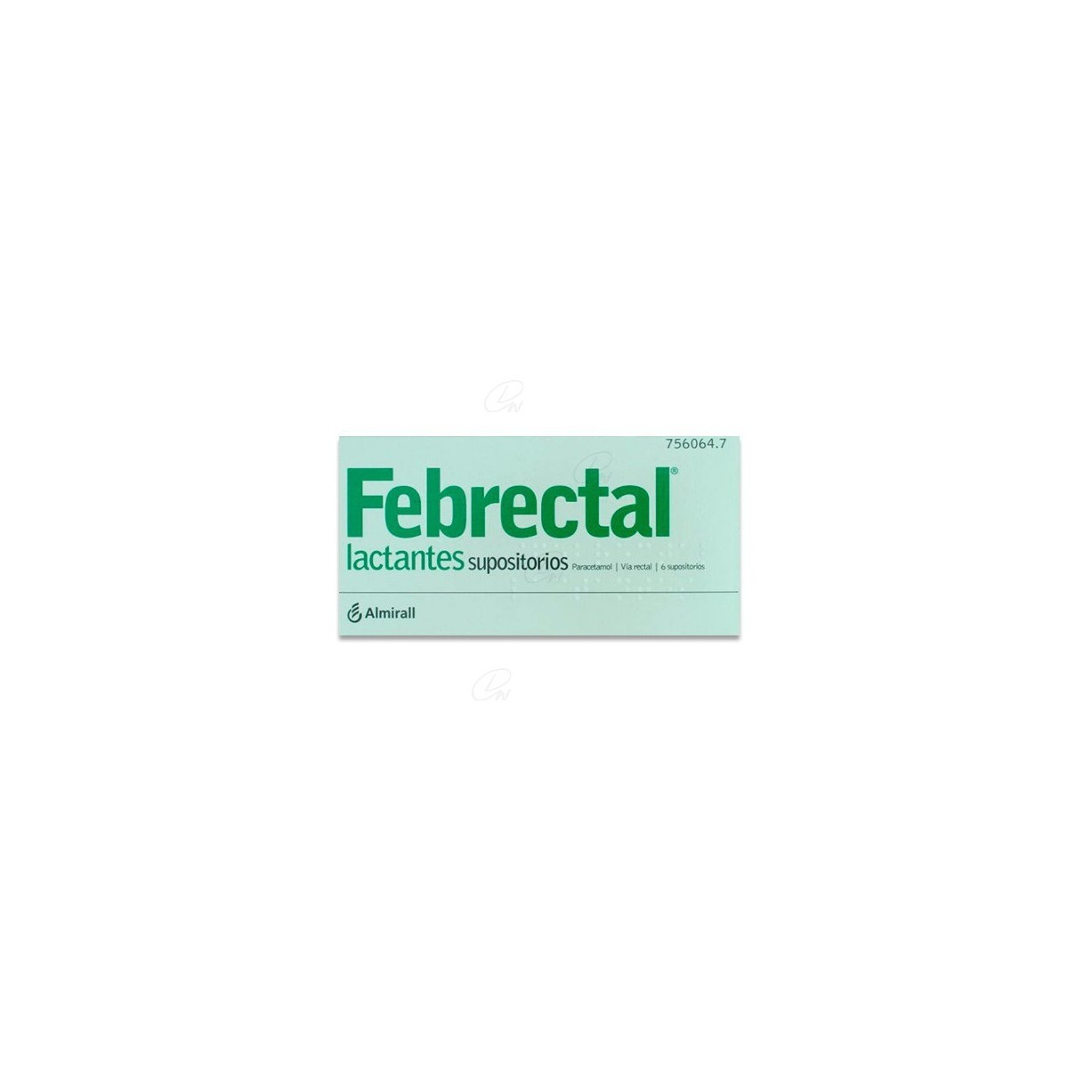 FEBRECTAL LACTANTES 150 mg SUPOSITORIOS, 6...