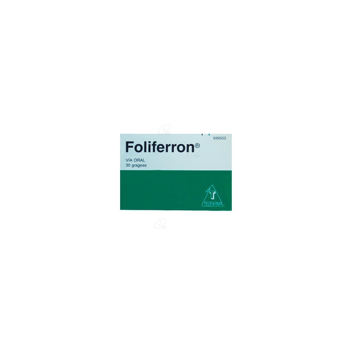 FOLIFERRON, 30 comprimidos