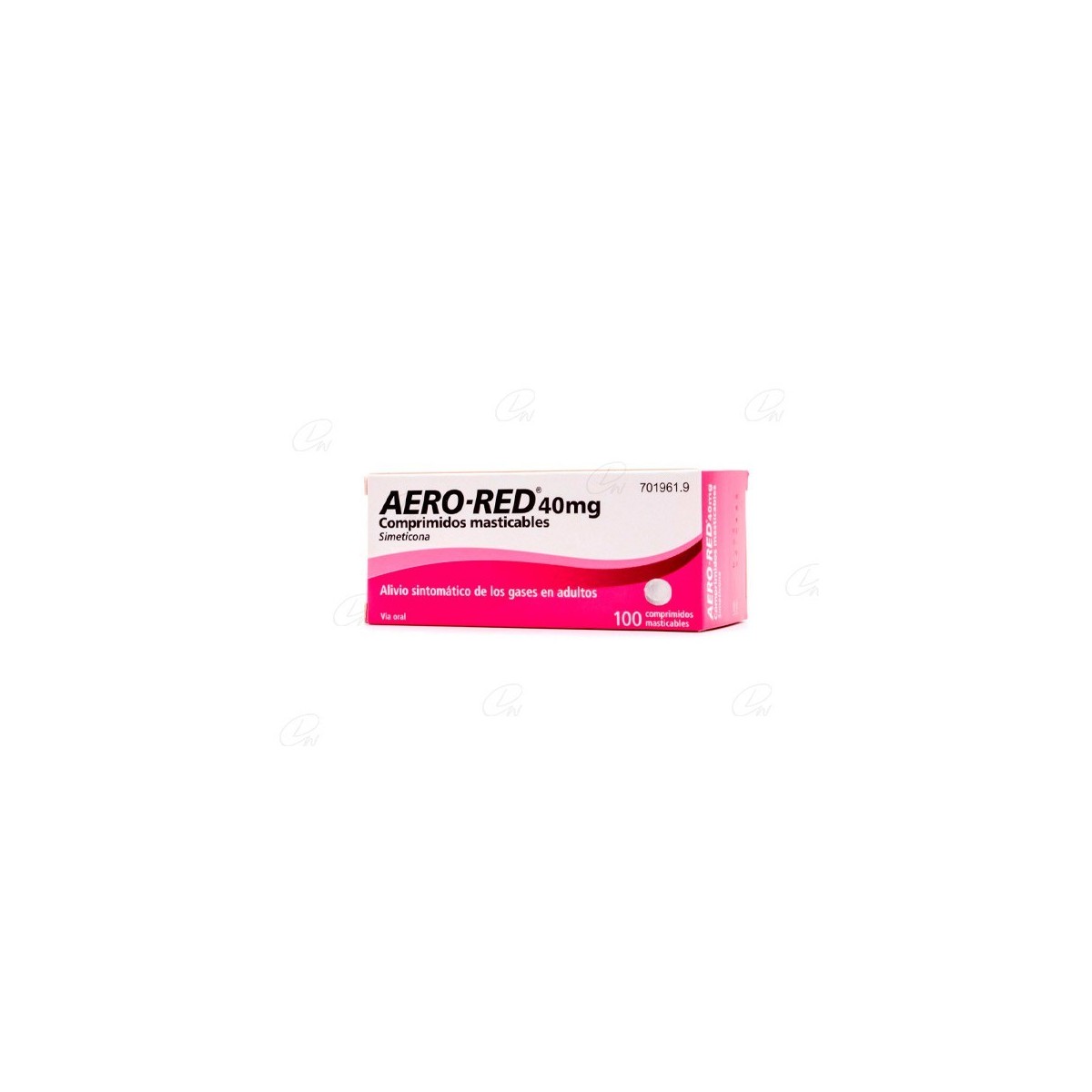 AERO RED COMPRIMIDOS MASTICABLES, 100 comprimidos