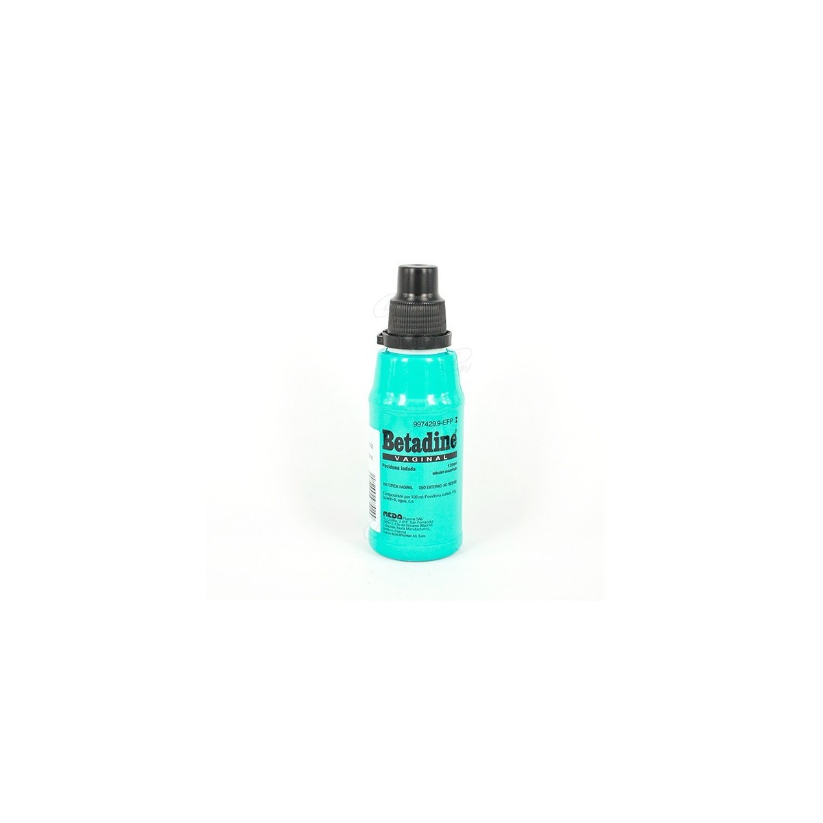 BETADINE SOLUCION VAGINAL, 1 frasco de 125 ml
