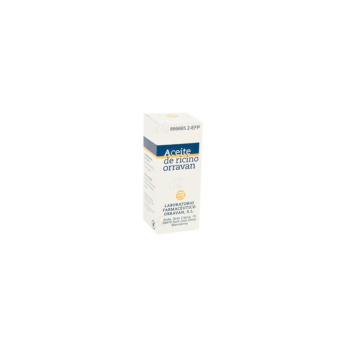 ACEITE RICINO ORRAVAN 1mg/ml LIQUIDO ORAL, 1...