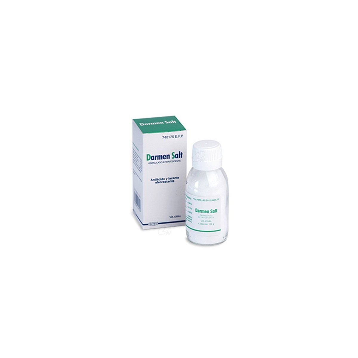 DARMEN SALT GRANULADO EFERVESCENTE, 1 frasco de...