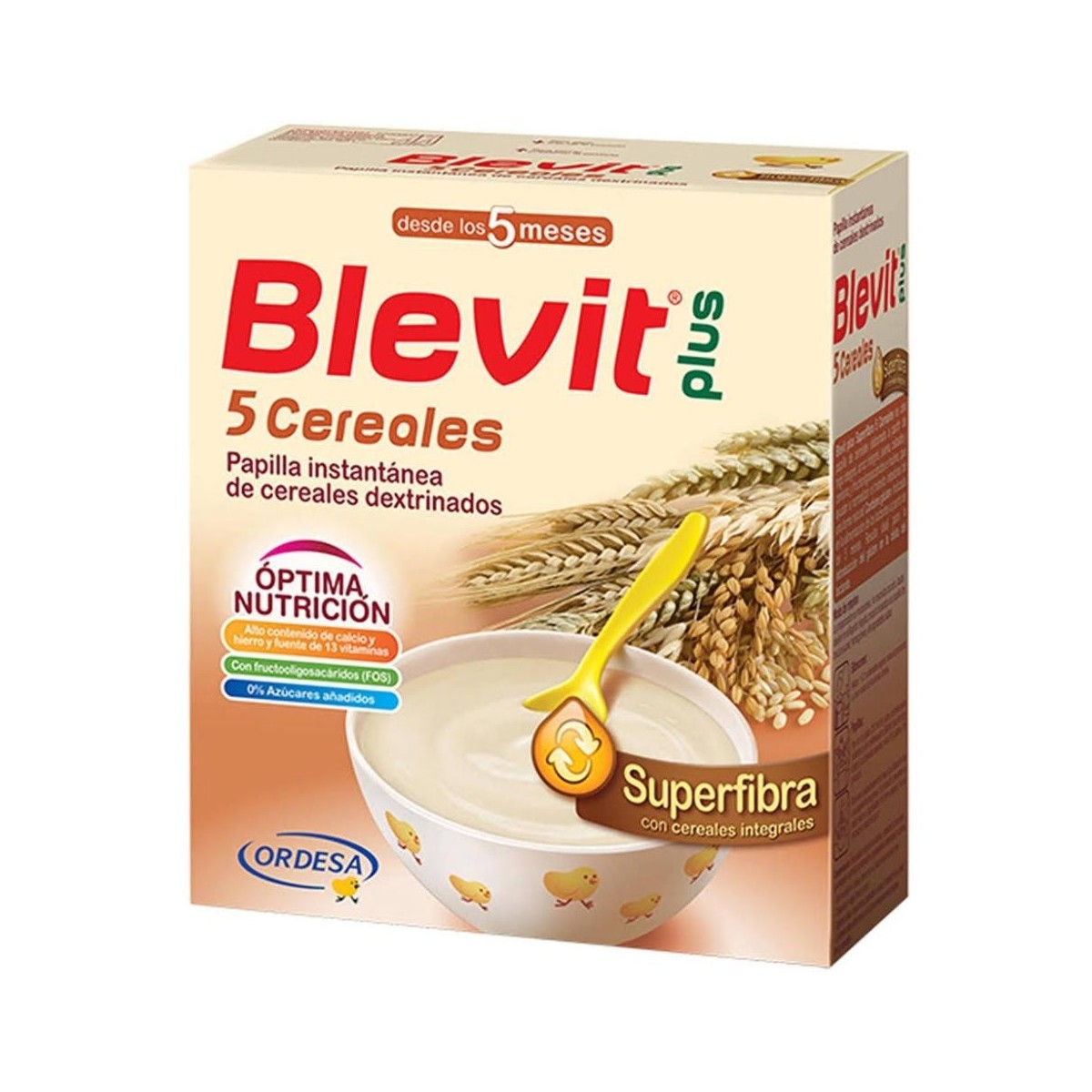 blevit plus superfibra 5 cereales 600 g