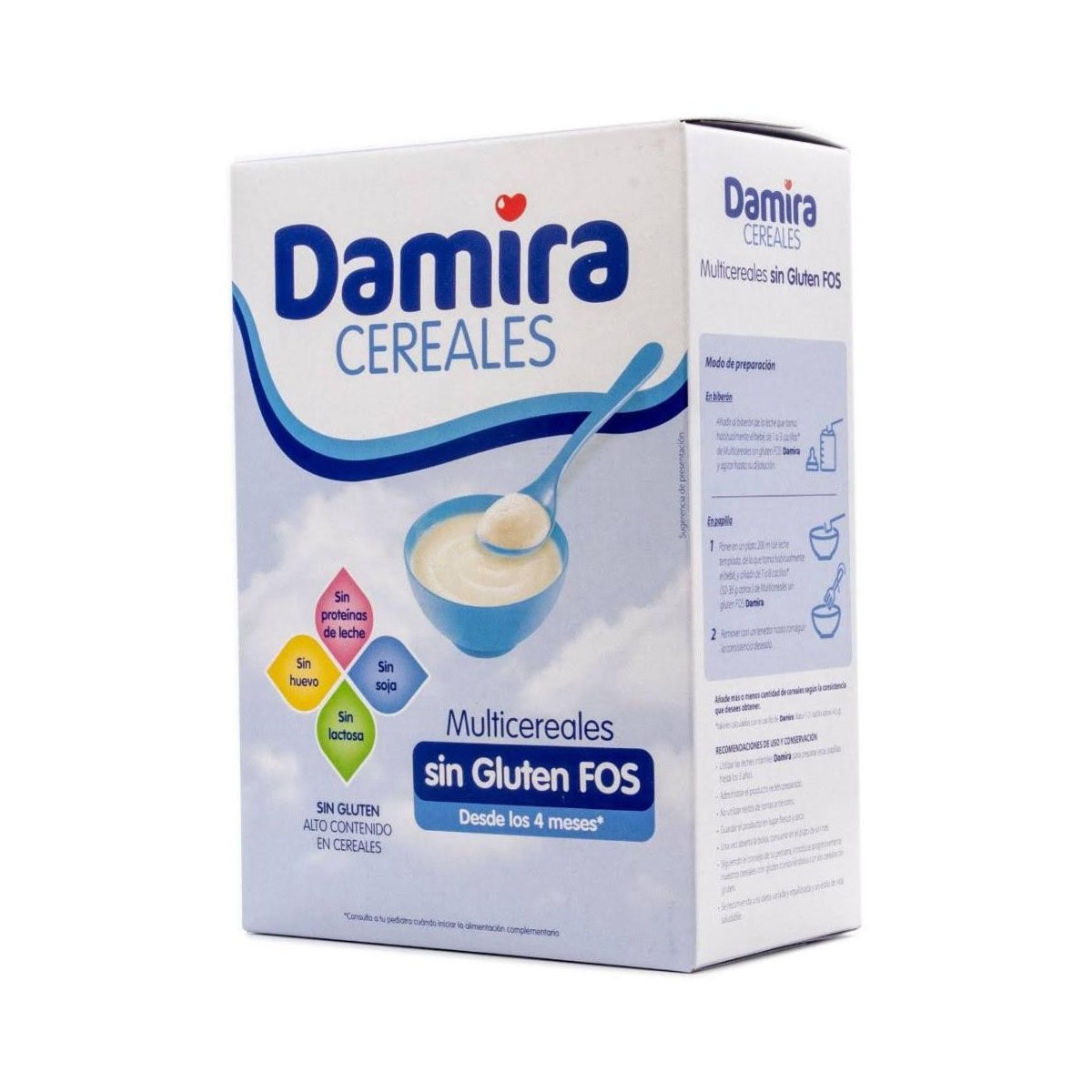 damira multicereales sin gluten 600 g