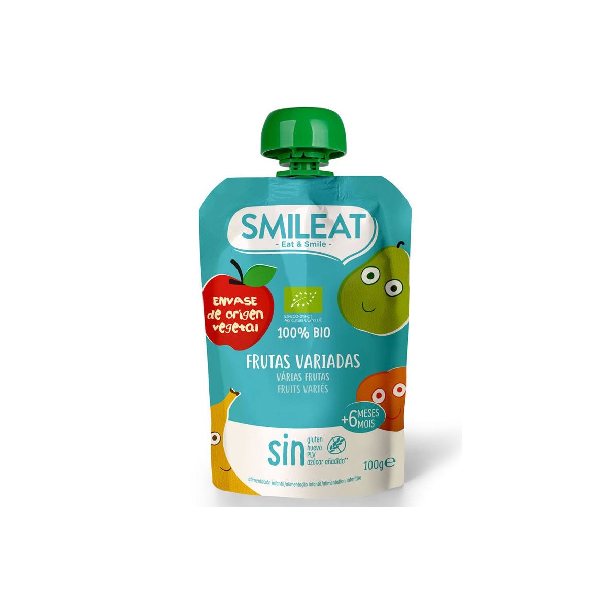 smileat pouch frutas variadas 100g