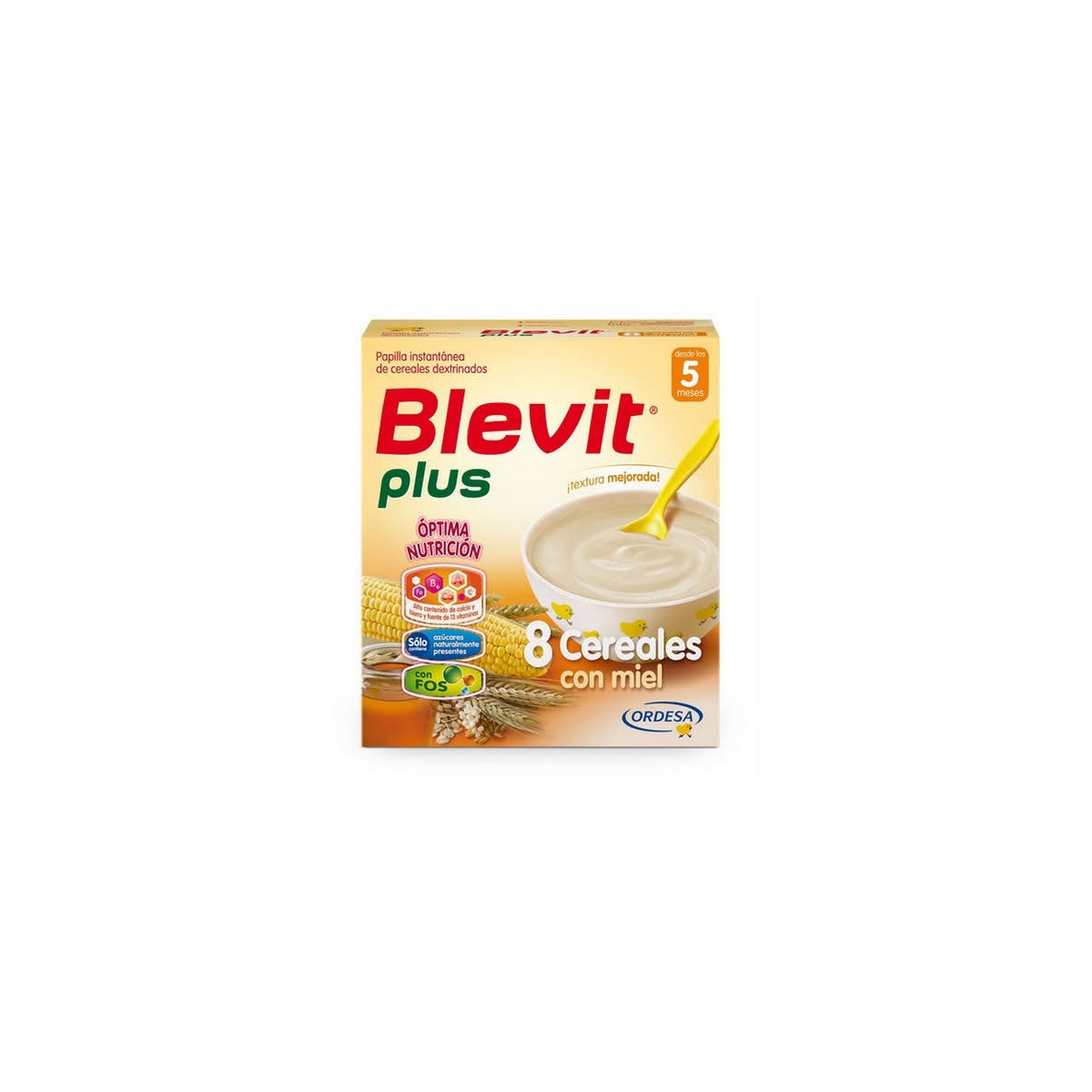 blevit plus 8 cereales miel 600 gr