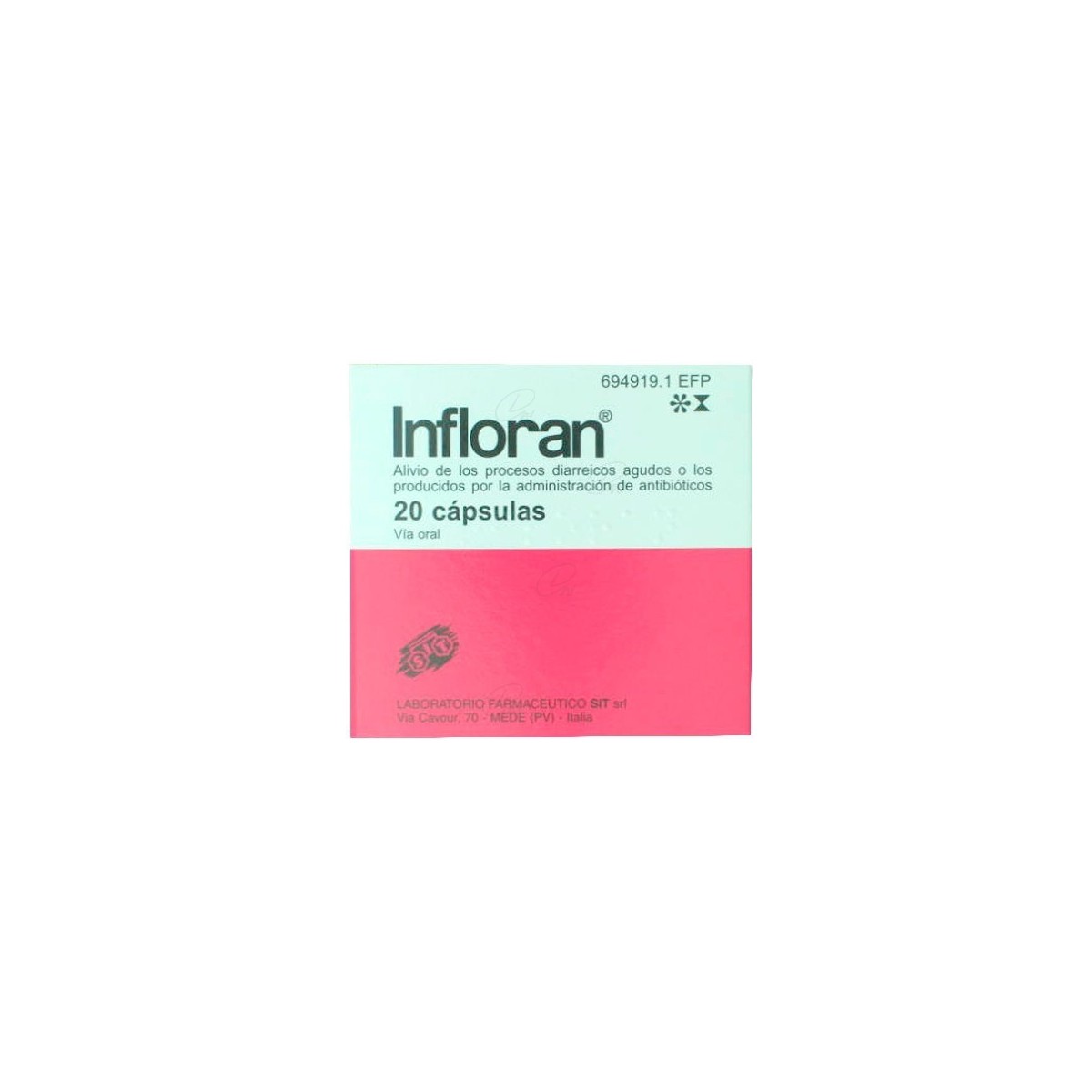 INFLORAN CAPSULAS, 20 cápsulas