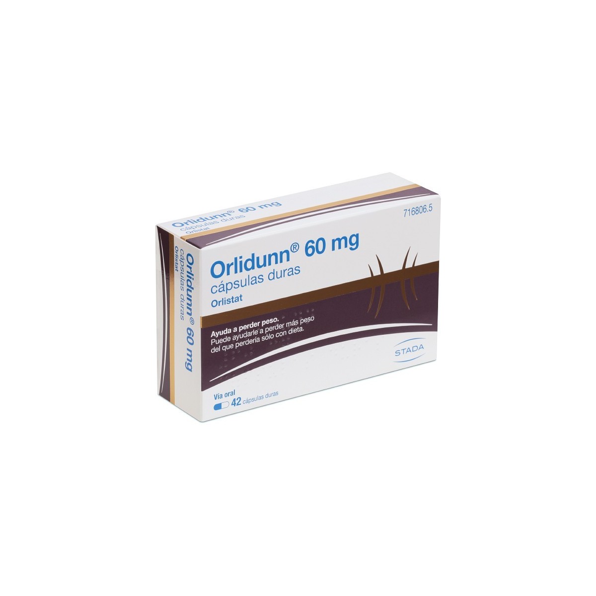 ORLIDUNN 60 MG 42 CAPSULAS