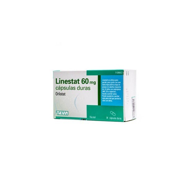 LINESTAT 60 MG 84 CAPSULAS