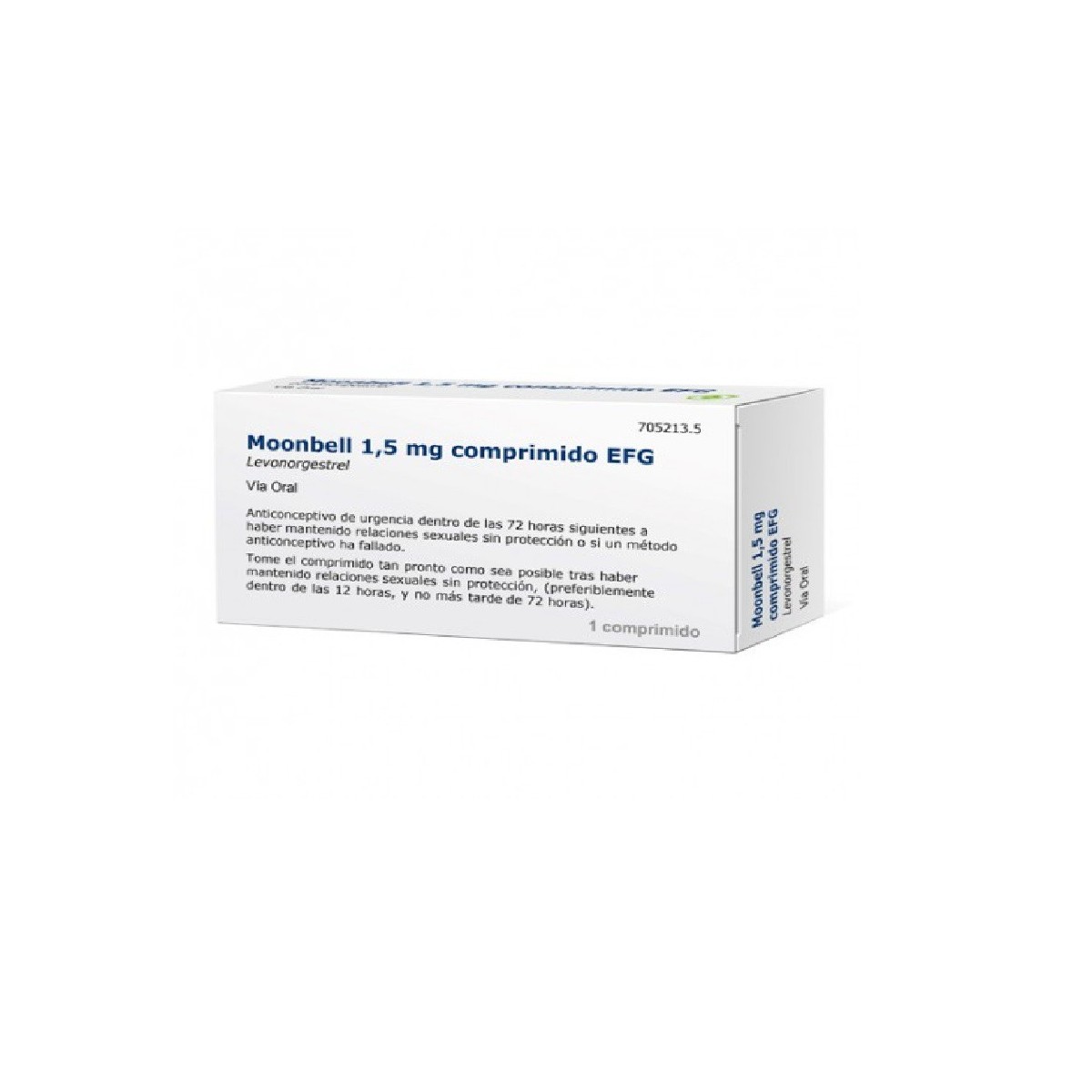 MOONBELL EFG 1.5 MG 1 COMPRIMIDO