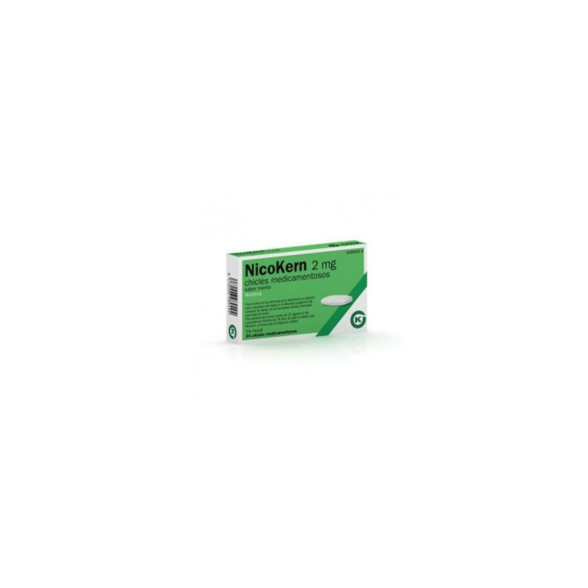 QUITT 2 MG 24 CHICLES SABOR MENTA