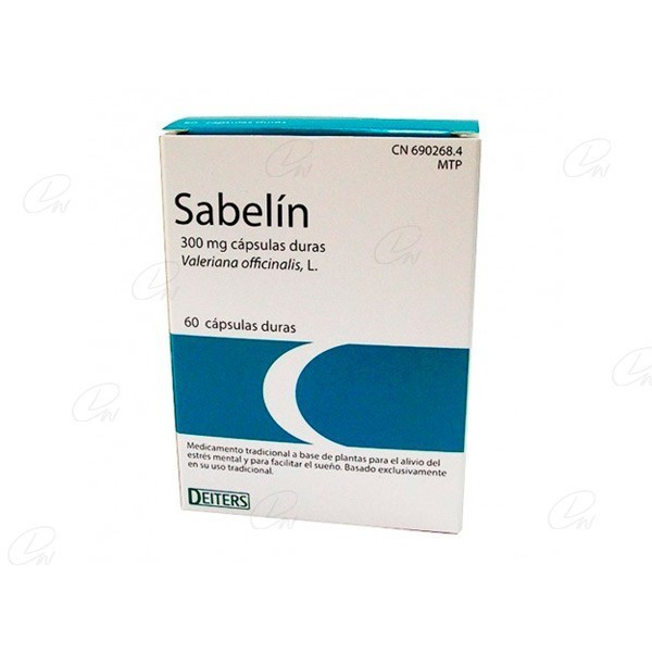 SABELIN 300 mg CAPSULAS DURAS, 60 cápsulas