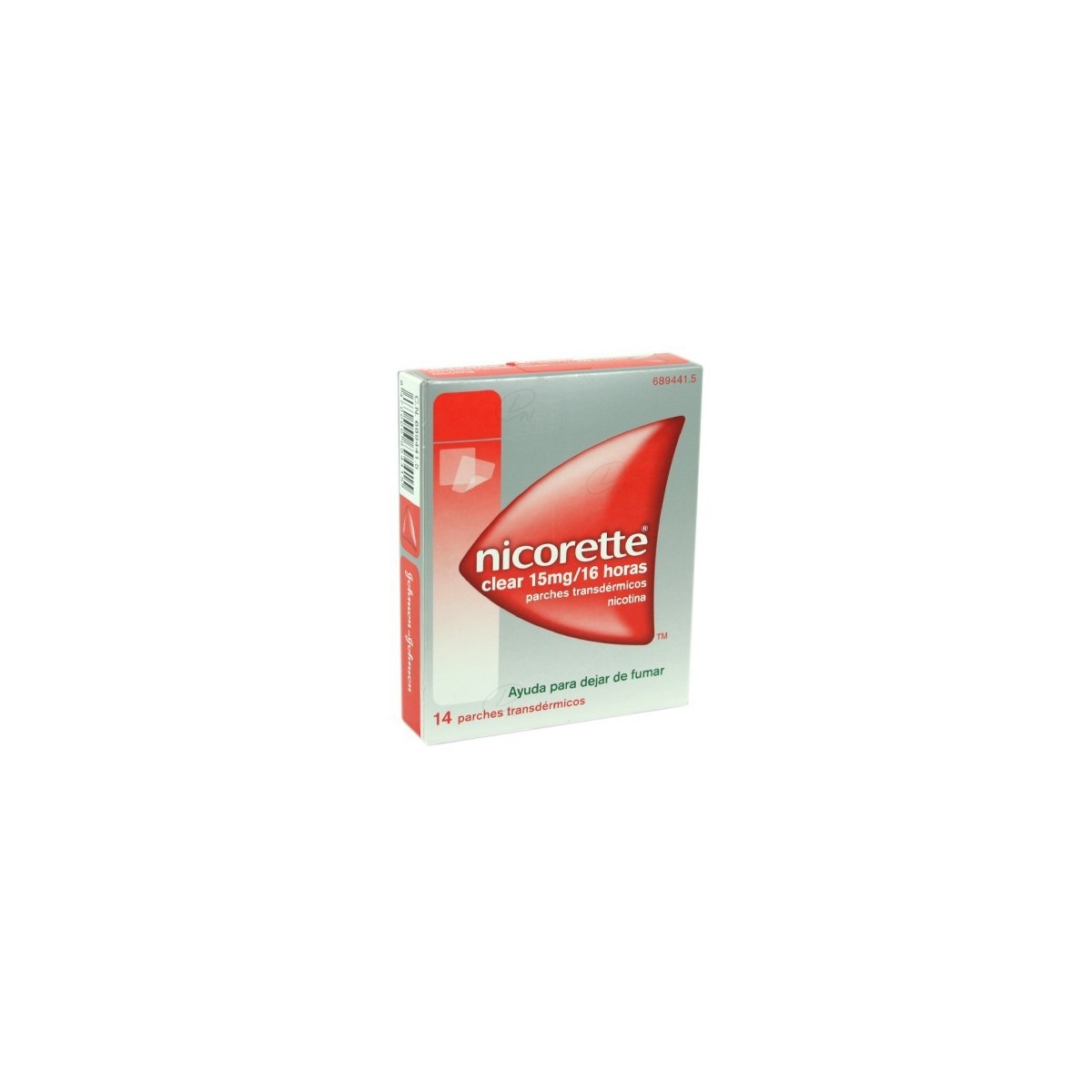 NICORETTE CLEAR 15 mg/16 HORAS PARCHES...