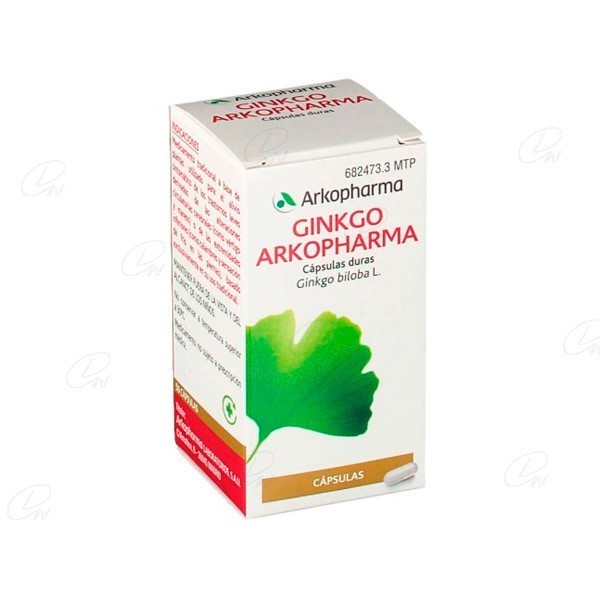 ARKOCAPSULAS GINKGO 180 mg CAPSULAS DURAS, 50 cápsulas
