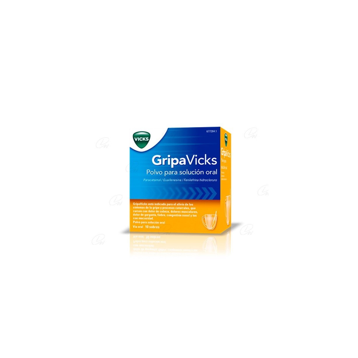 GRIPAVICKS  POLVO PARA SOLUCION ORAL, 10 sobres