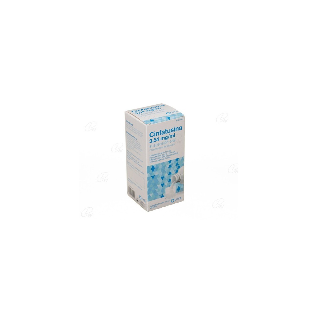 CINFATUSINA 3.54 MG/ML SUSPENSION ORAL 120 ML