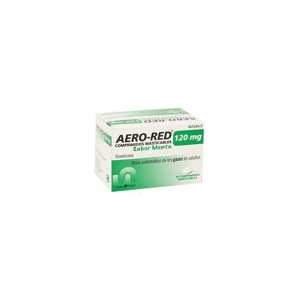 AERO RED 120 mg COMPRIMIDOS MASTICABLES SABOR...