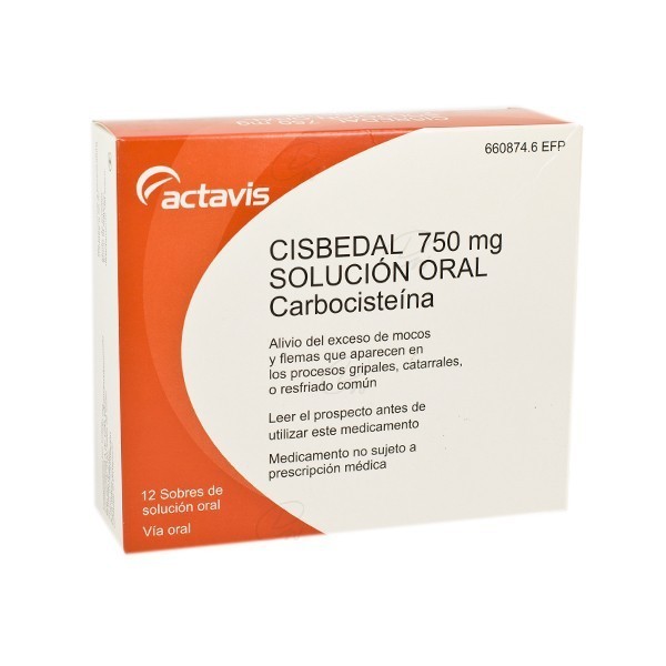 INTERMUCOL 750 MG 12 SOBRES SOLUCION ORAL 15 ML