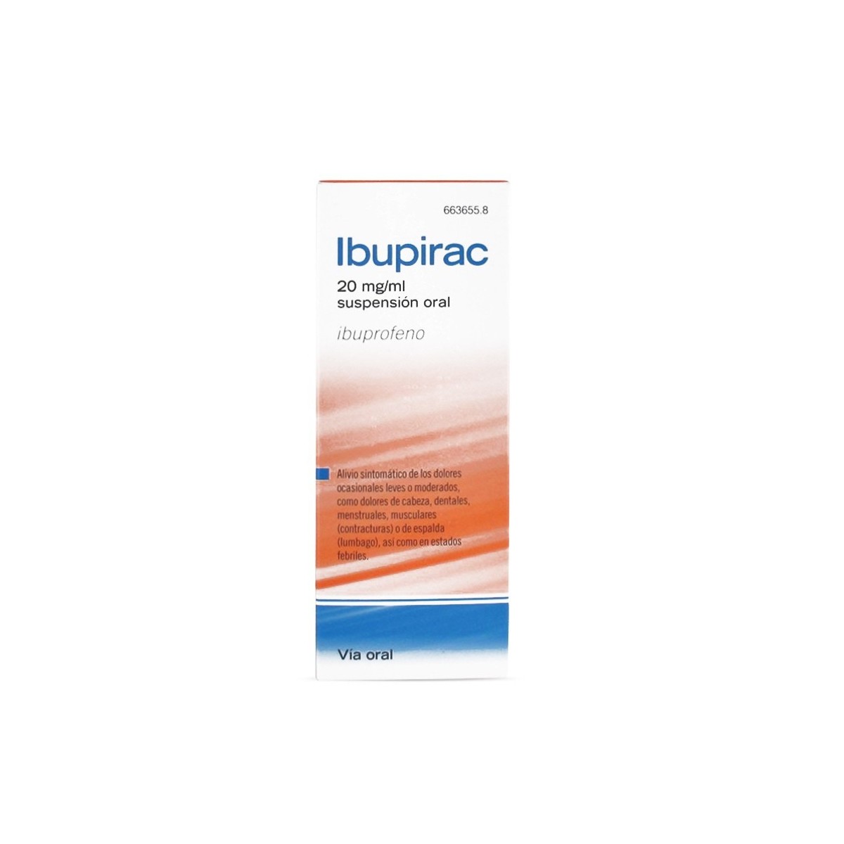 IBUPIRAC 20 mg/ ml SUSPENSION ORAL, 1 frasco de...