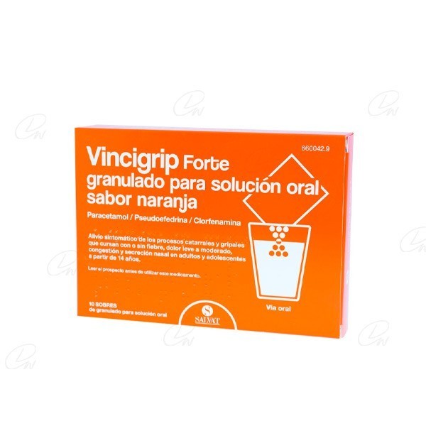 VINCIGRIP FORTE  GRANULADO PARA SOLUCION ORAL SABOR...