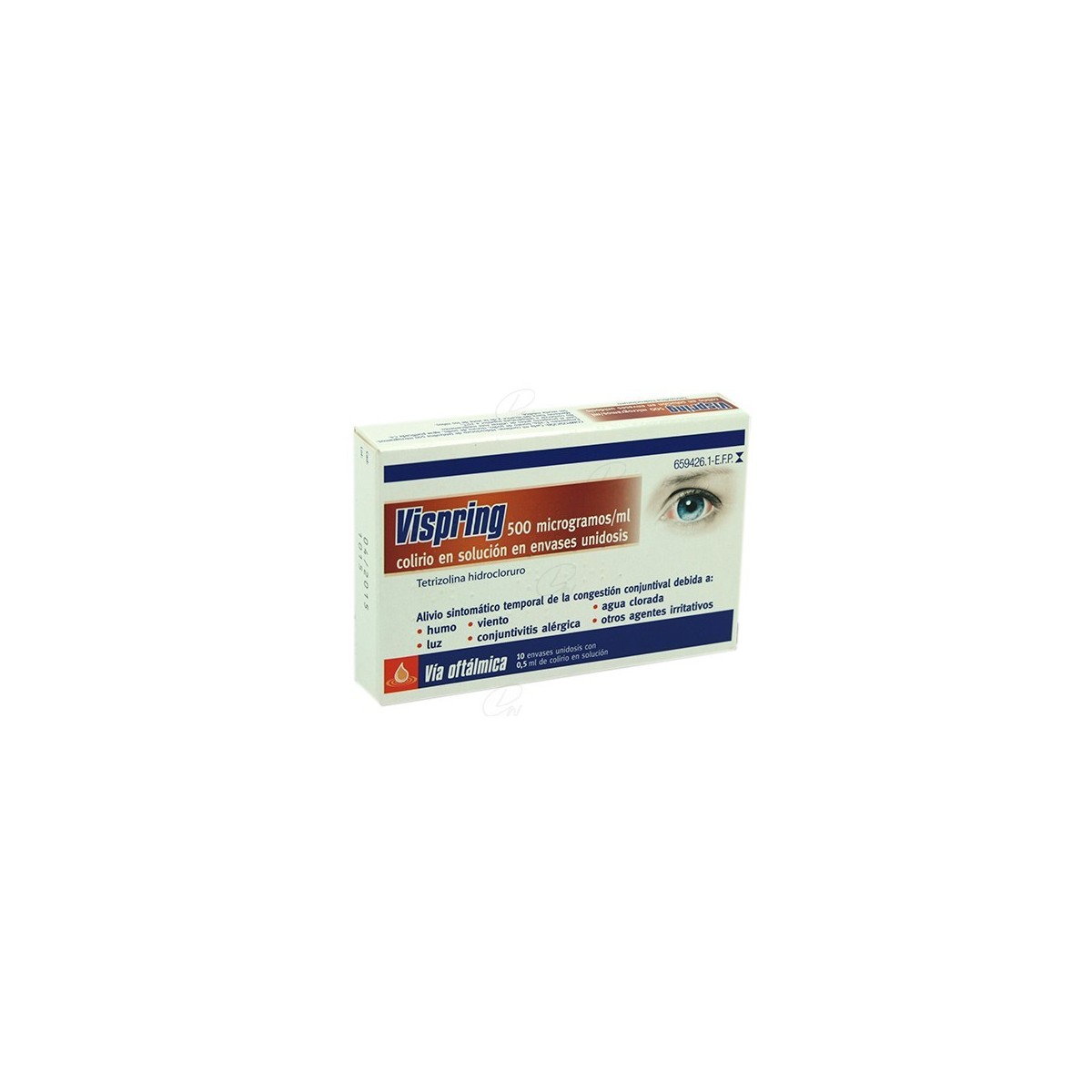 VISPRING 500 microgramos/ml COLIRIO EN SOLUCION...