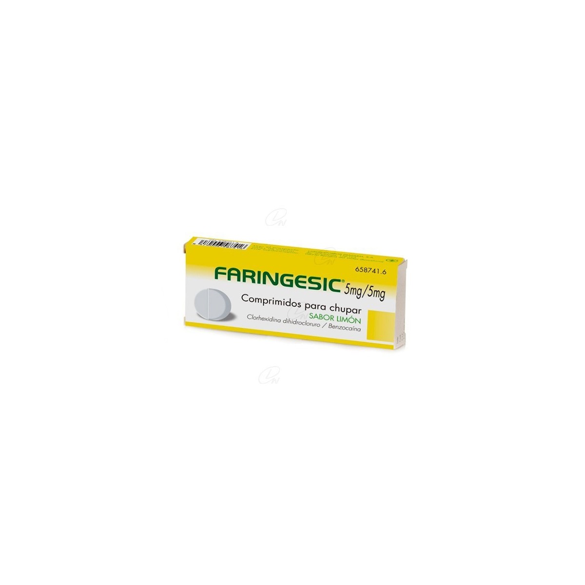 FARINGESIC 5 mg/5 mg COMPRIMIDOS PARA CHUPAR...