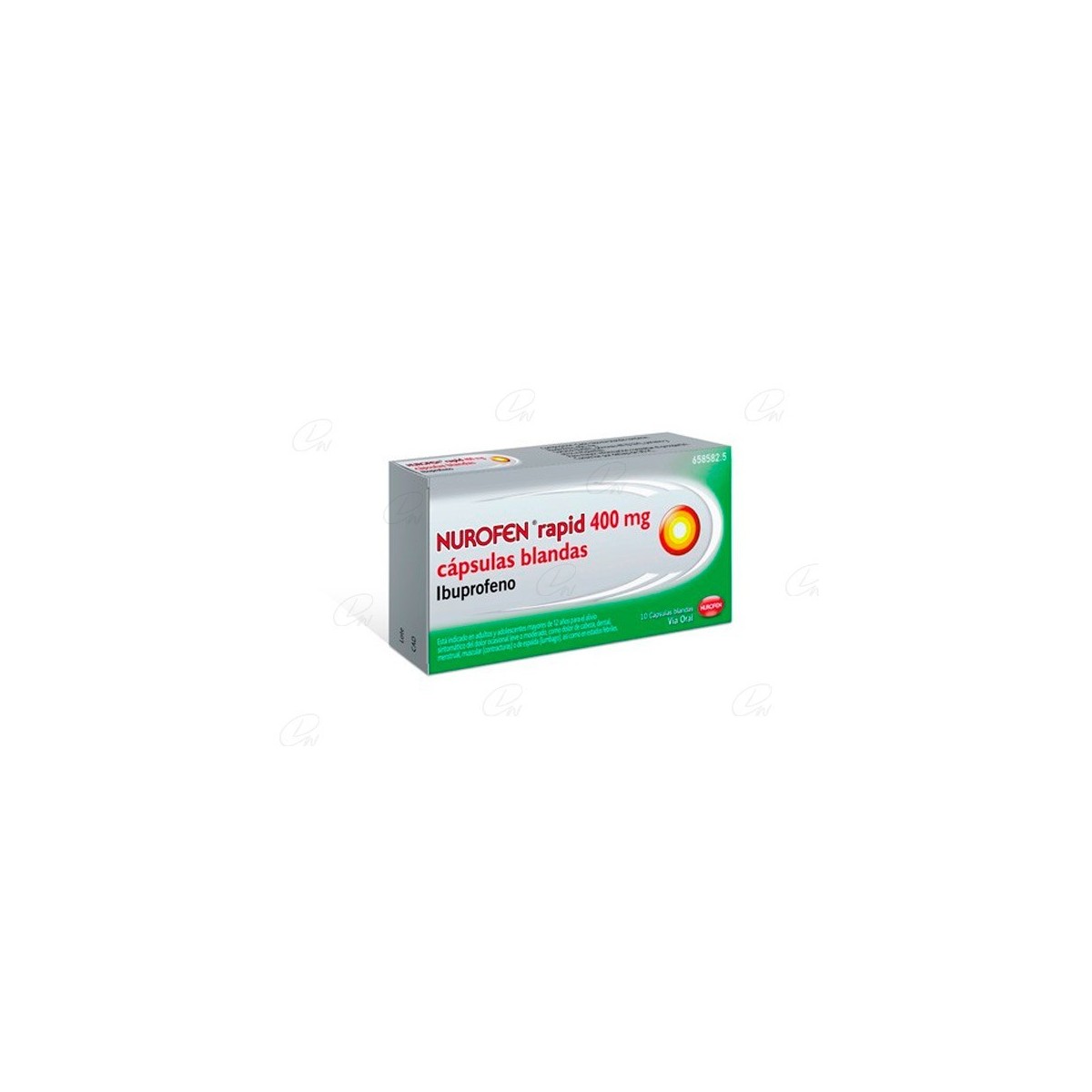 NUROFEN 400 mg CAPSULAS BLANDAS, 10 cápsulas