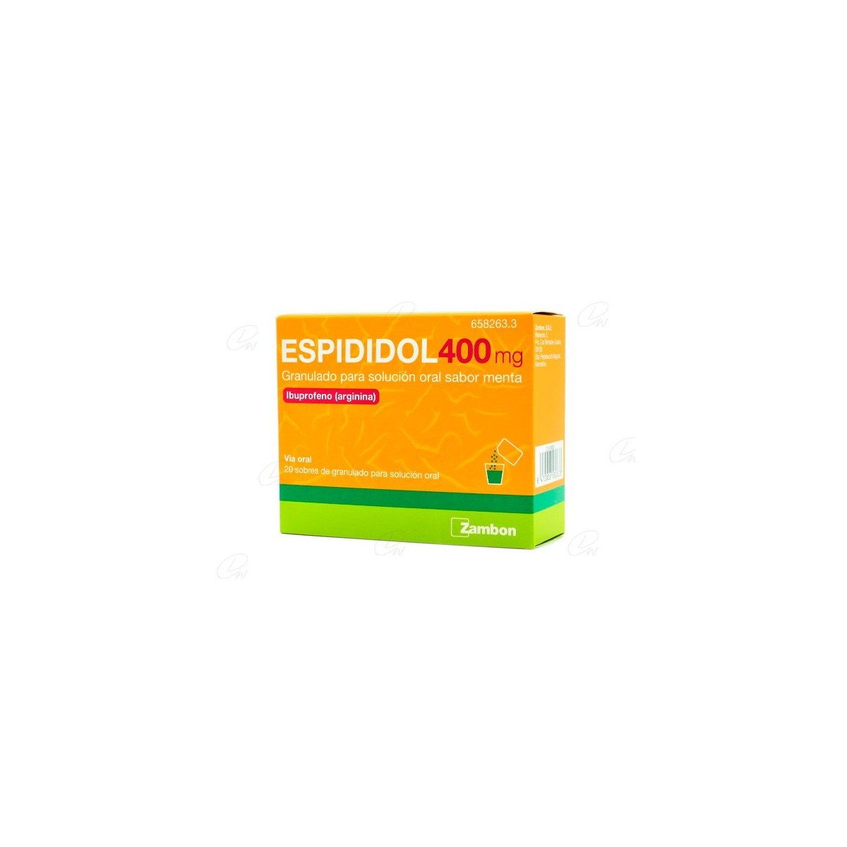 ESPIDIDOL 400 MG 20 SOBRES GRANULADO SOLUCION...