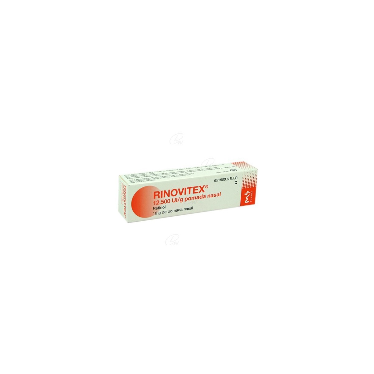 RINOVITEX 12.500 UI /g POMADA NASAL, 1 tubo de...