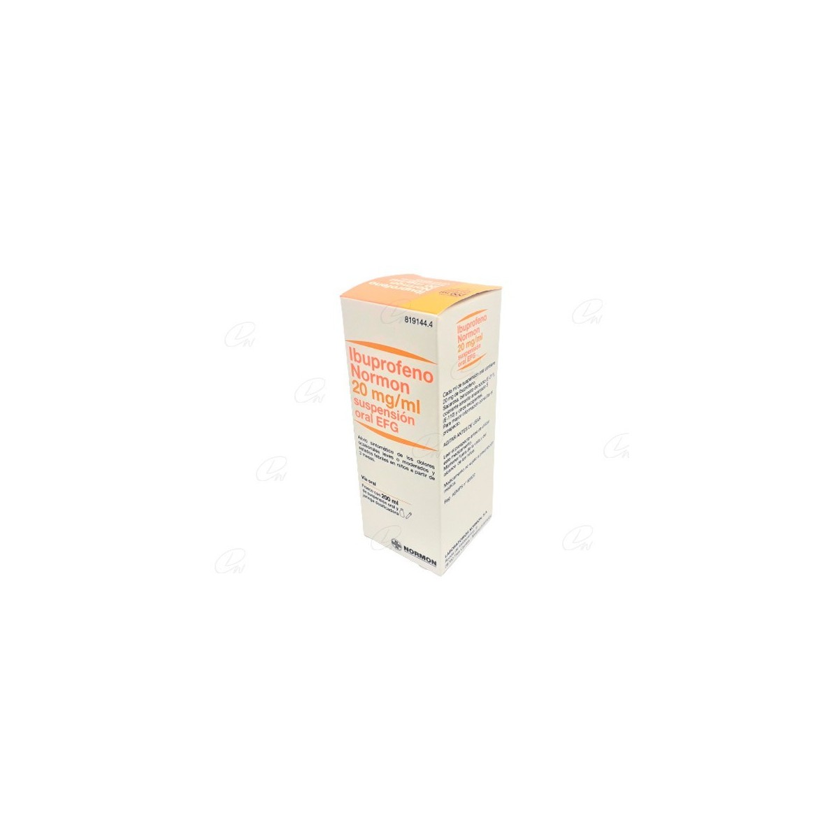 IBUPROFENO NORMON EFG 20 MG/ML SUSPENSION ORAL...