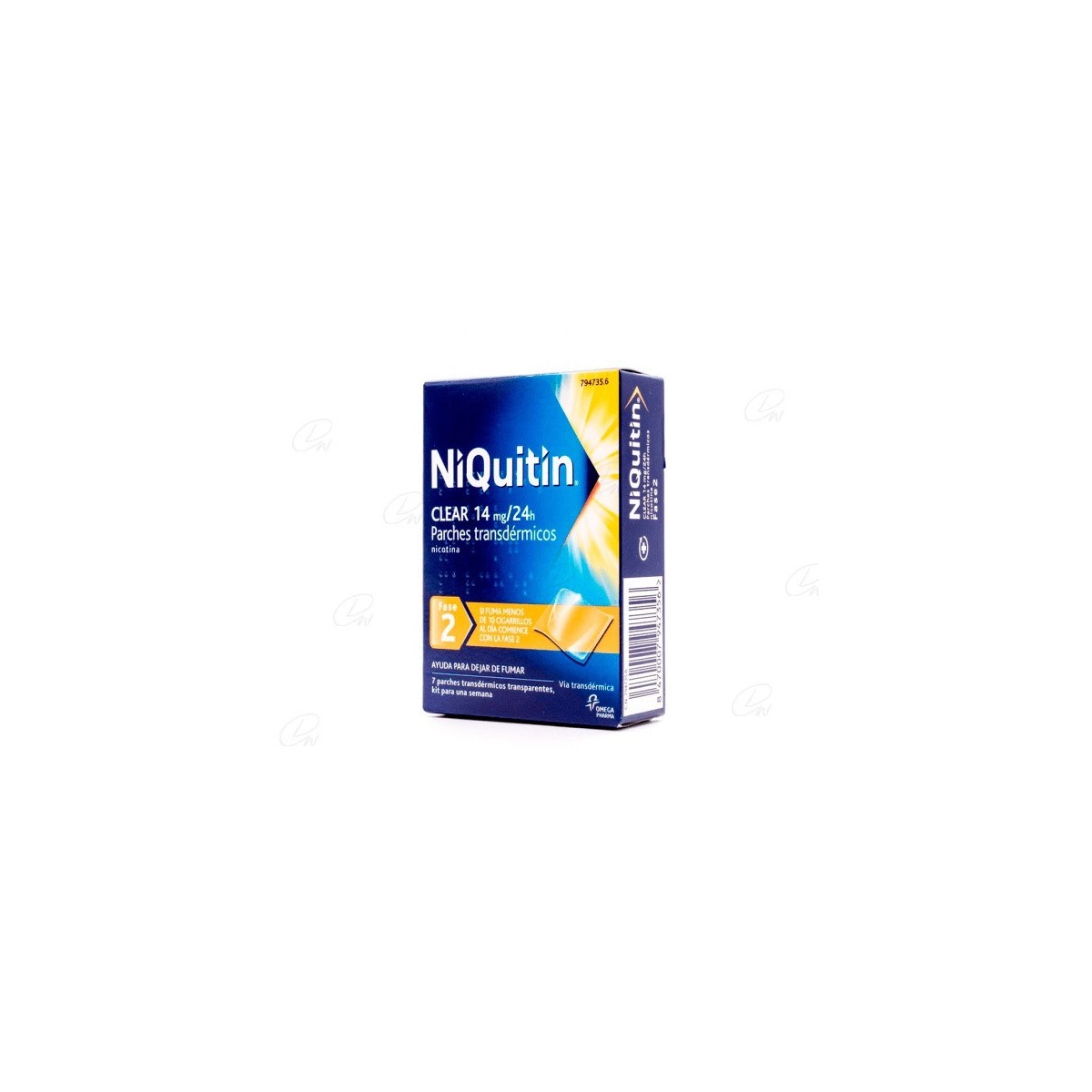 NIQUITIN CLEAR 14 MG/24 H 28 PARCHES...