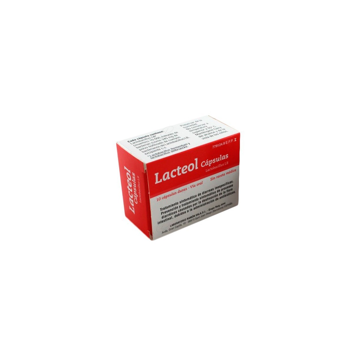 LACTEOL CAPSULAS, 10 cápsulas